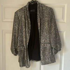 Glitter Suit Jacket size US 12, UK 16 (M&S collection)
